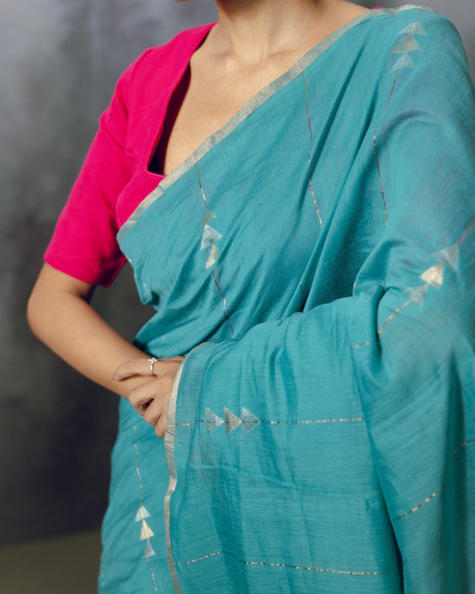 Trina Saree - CiceroniSareeGulmohar Calcutta