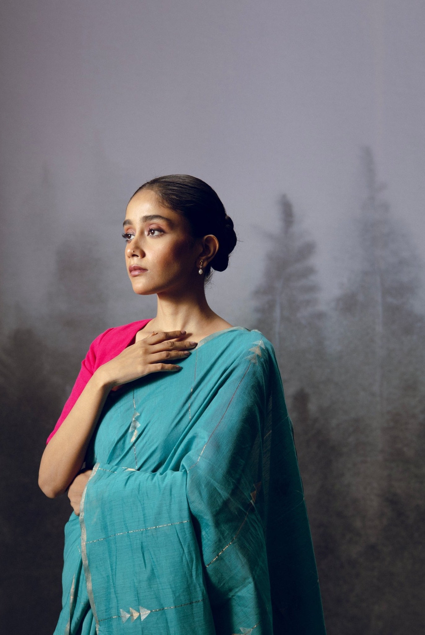 Trina Saree - CiceroniSareeGulmohar Calcutta