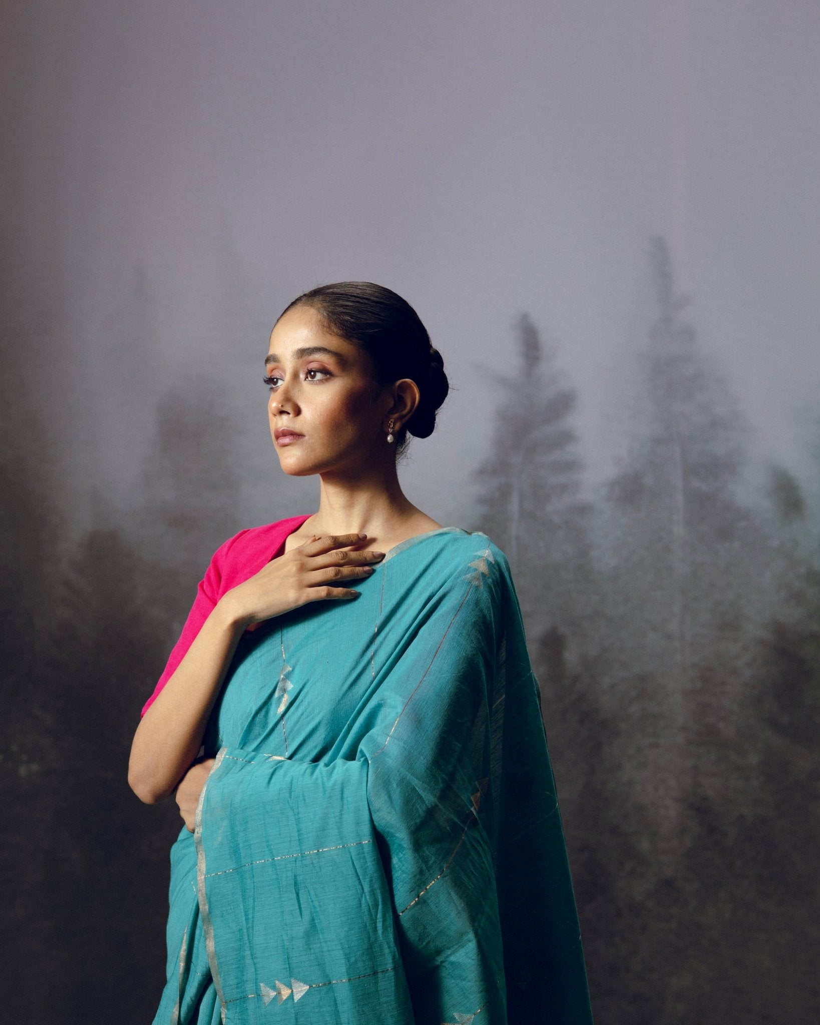 Trina Saree - CiceroniSareeGulmohar Calcutta