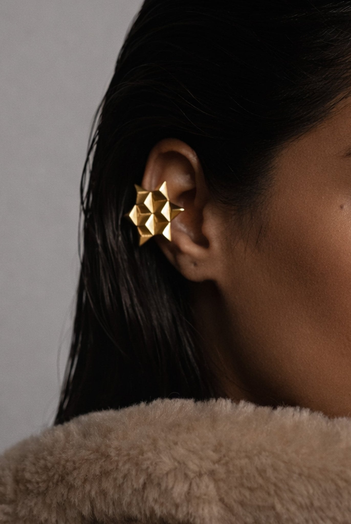 Trine Ear Cuff - Single Ear - CiceroniEarringsNO.NA.MÈ
