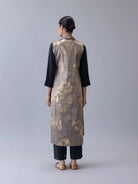 Trinpa Gold Overlay - CiceroniKurtaShades of India