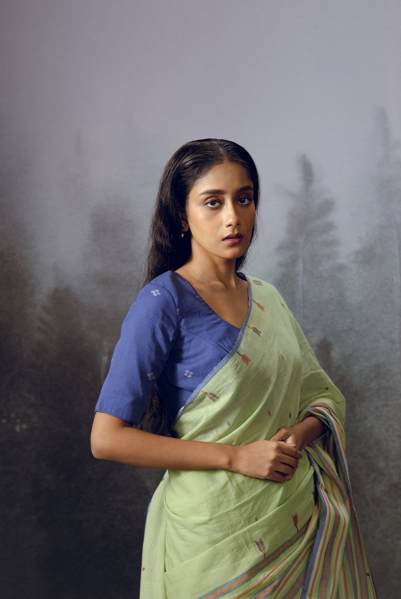 Tulip Saree - CiceroniSareeGulmohar Calcutta