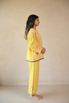 Twilight Tunic - Sunny Yellow - CiceroniTopsRang by Rajvi