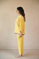 Twilight Tunic - Sunny Yellow - CiceroniTopsRang by Rajvi