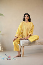 Twilight Tunic - Sunny Yellow - CiceroniTopsRang by Rajvi