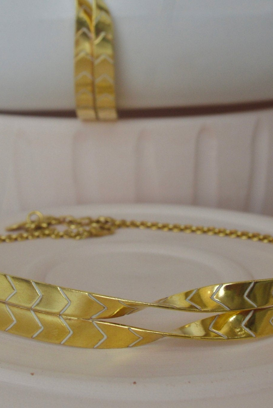 Twisted Enamel Choker - CiceroniChokerThe Loom Art