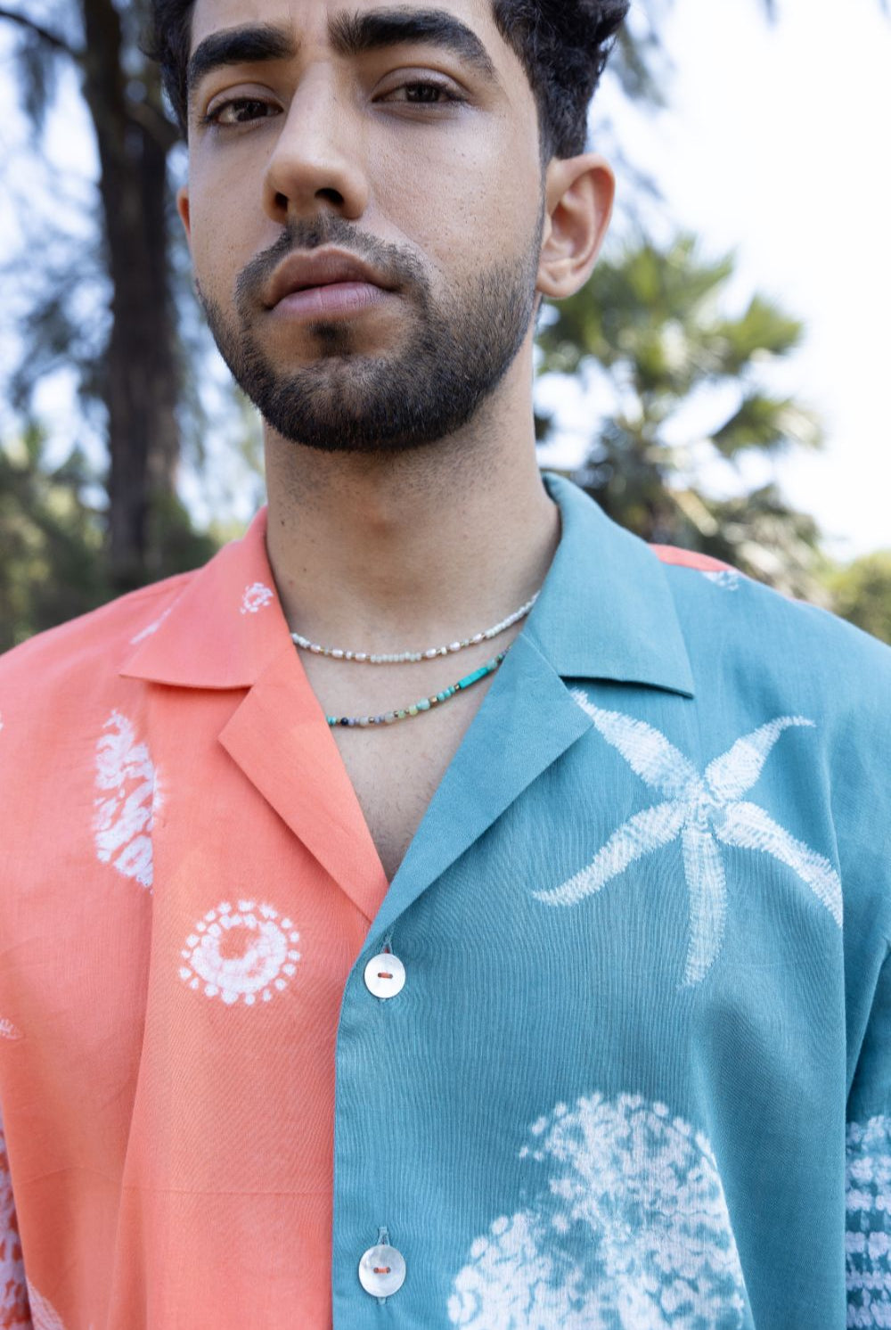 Two - Tone Moana Shirt - CiceroniMen ShirtsAnushé Pirani