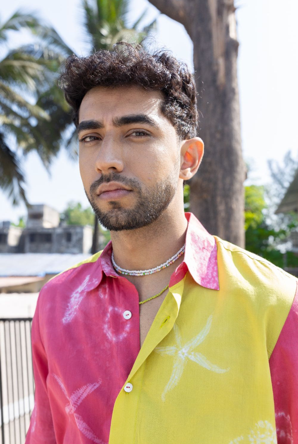 Two - Tone Resort Shirt - CiceroniMen ShirtsAnushé Pirani