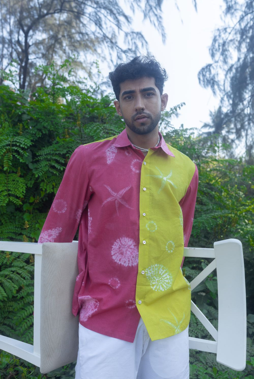 Two - Tone Resort Shirt - CiceroniMen ShirtsAnushé Pirani