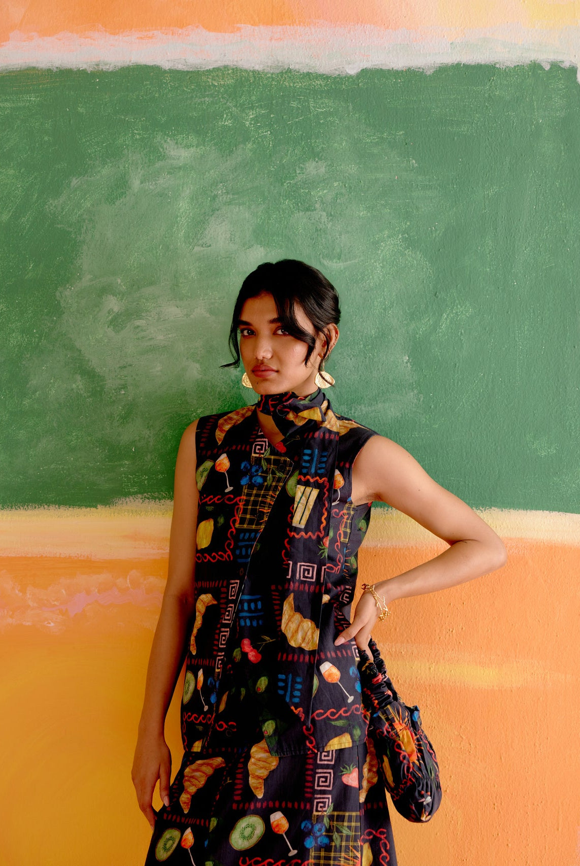 Ukiyo Co - ord Skirt Set in Aloha Print - CiceroniSkirt SetHappi Space