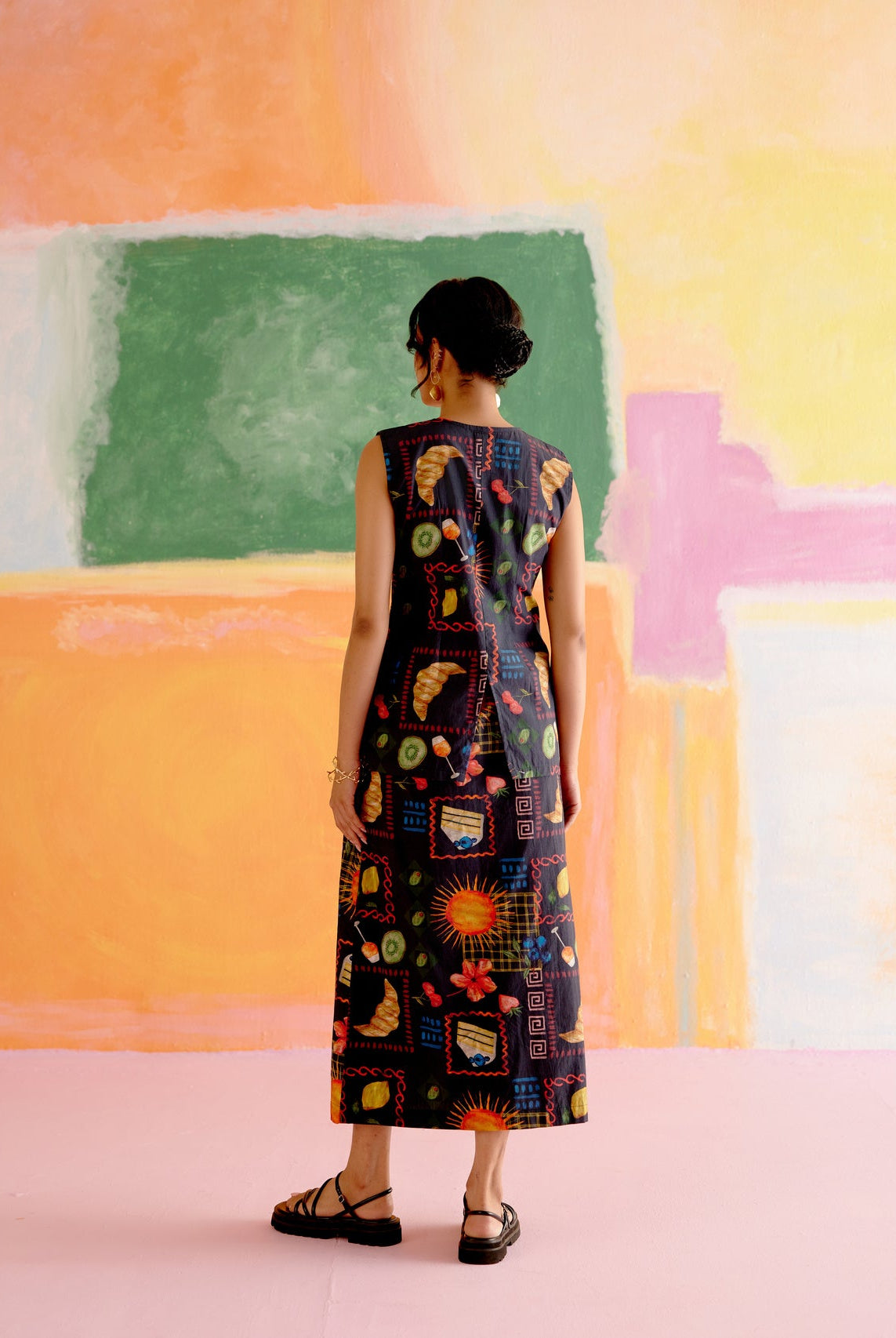 Ukiyo Co - ord Skirt Set in Aloha Print - CiceroniSkirt SetHappi Space