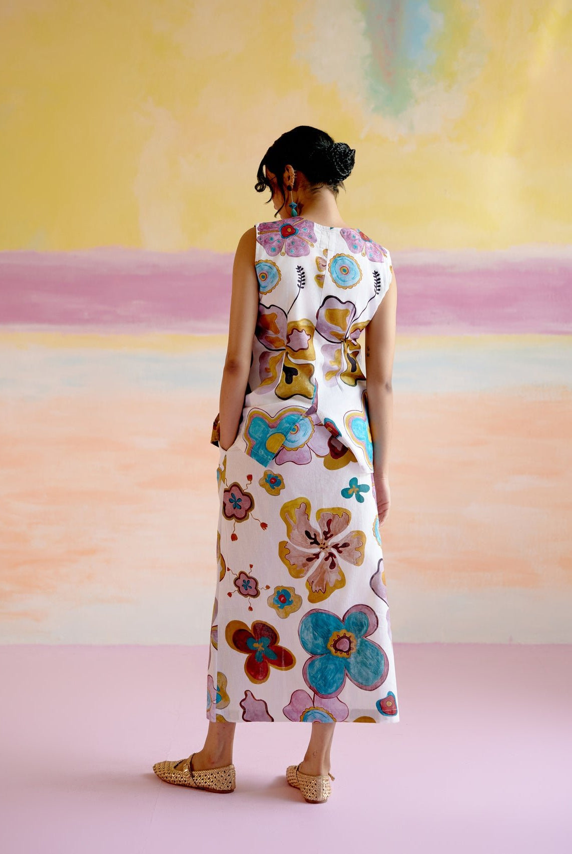 Ukiyo Co - ord Skirt Set - CiceroniSkirt SetHappi Space