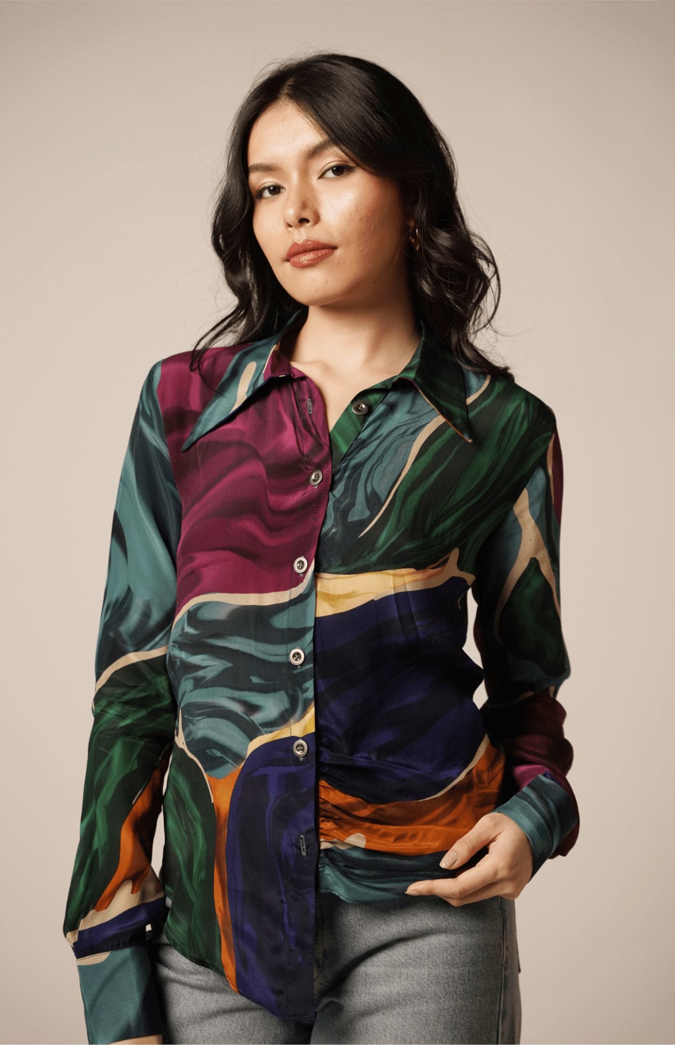 Umi Fitted Shirt - CiceroniShirtsAdvait