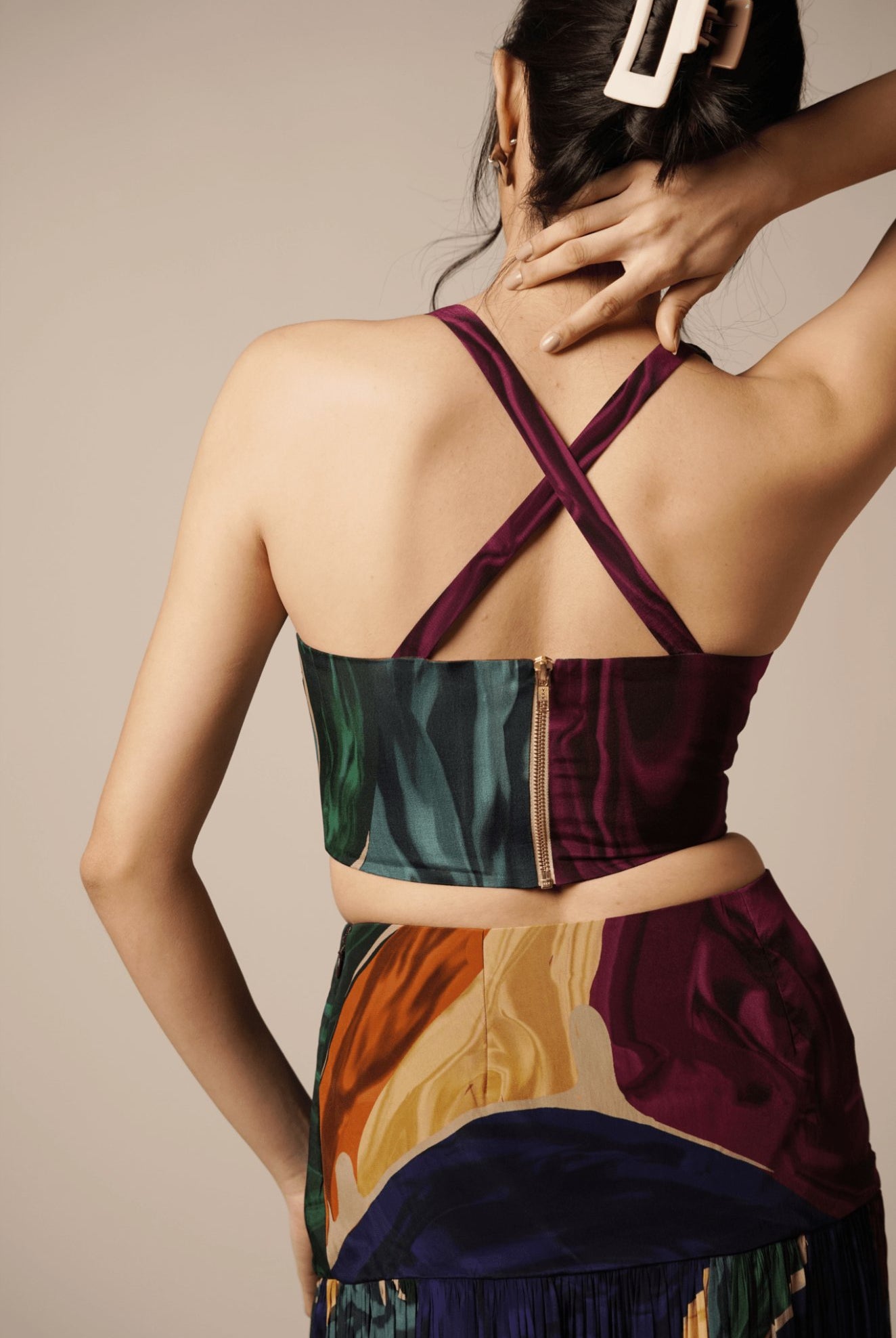 Umi Gathered Skirt - CiceroniSkirtsAdvait