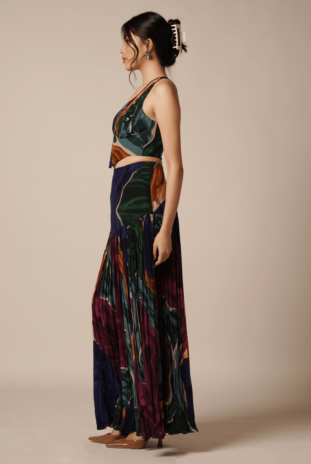 Umi Gathered Skirt - CiceroniSkirtsAdvait