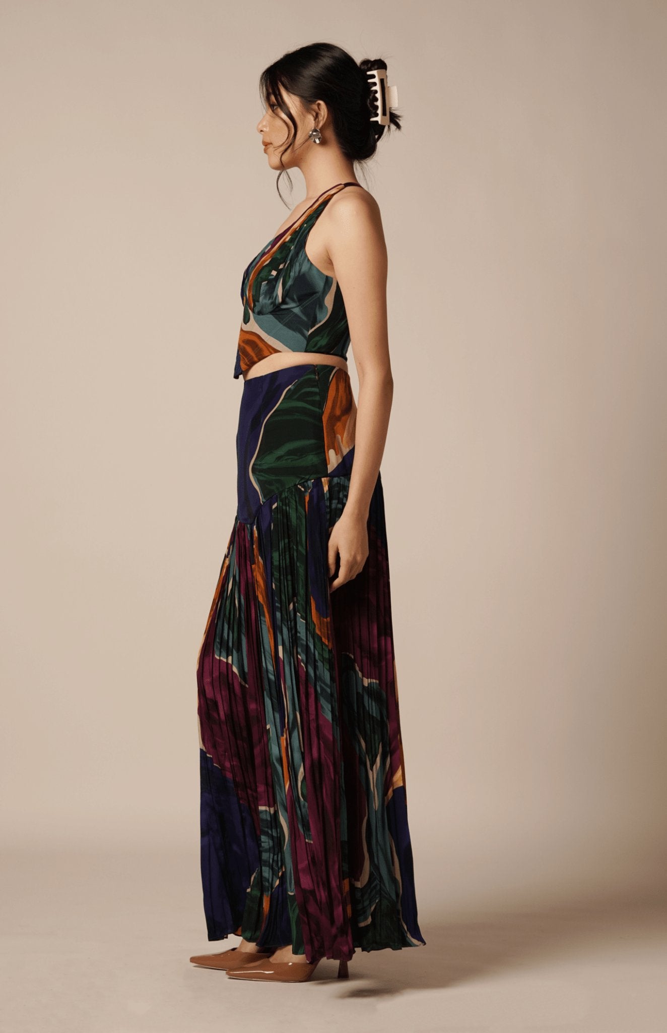 Umi Gathered Skirt - CiceroniSkirtsAdvait