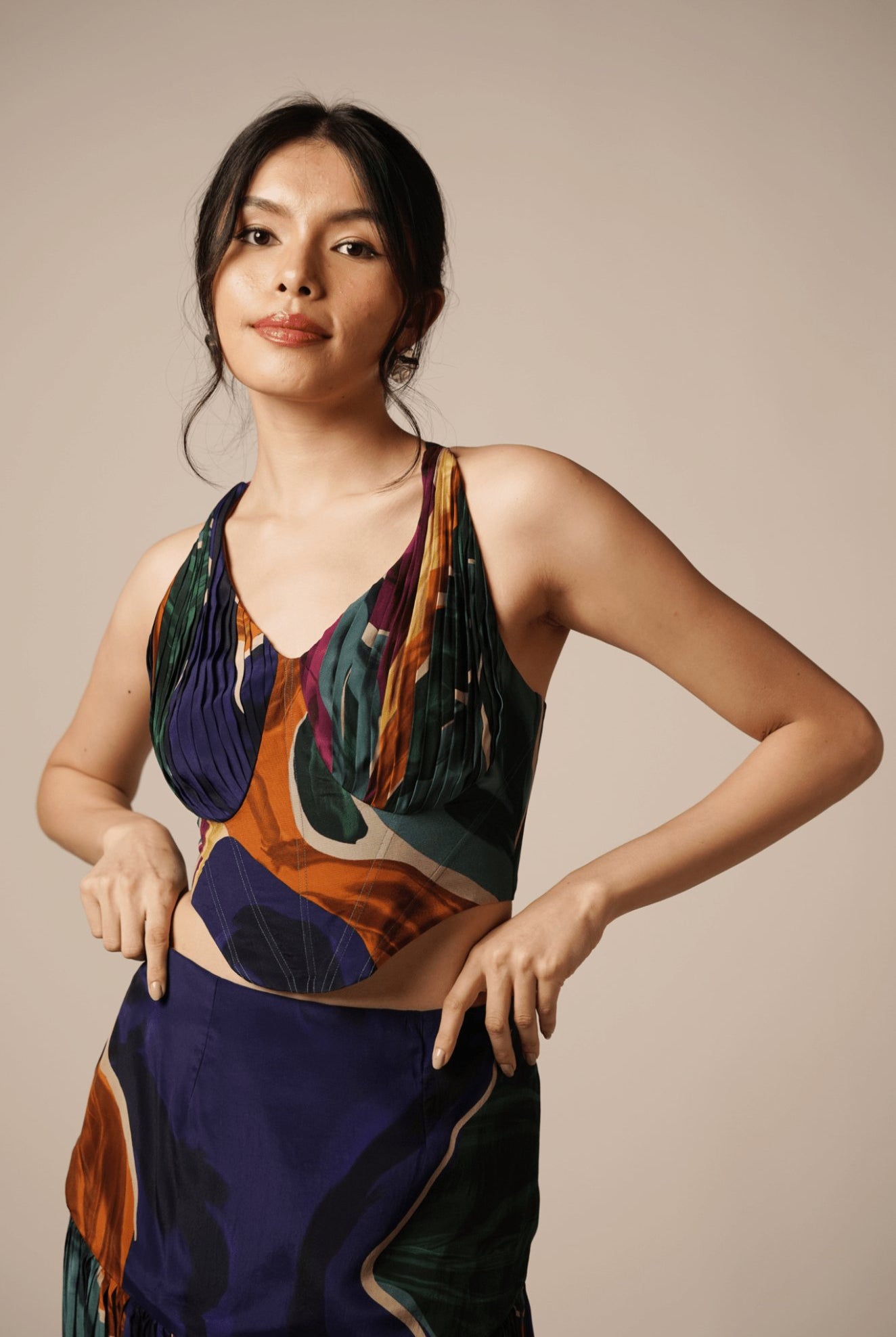 Umi Gathered Skirt - CiceroniSkirtsAdvait