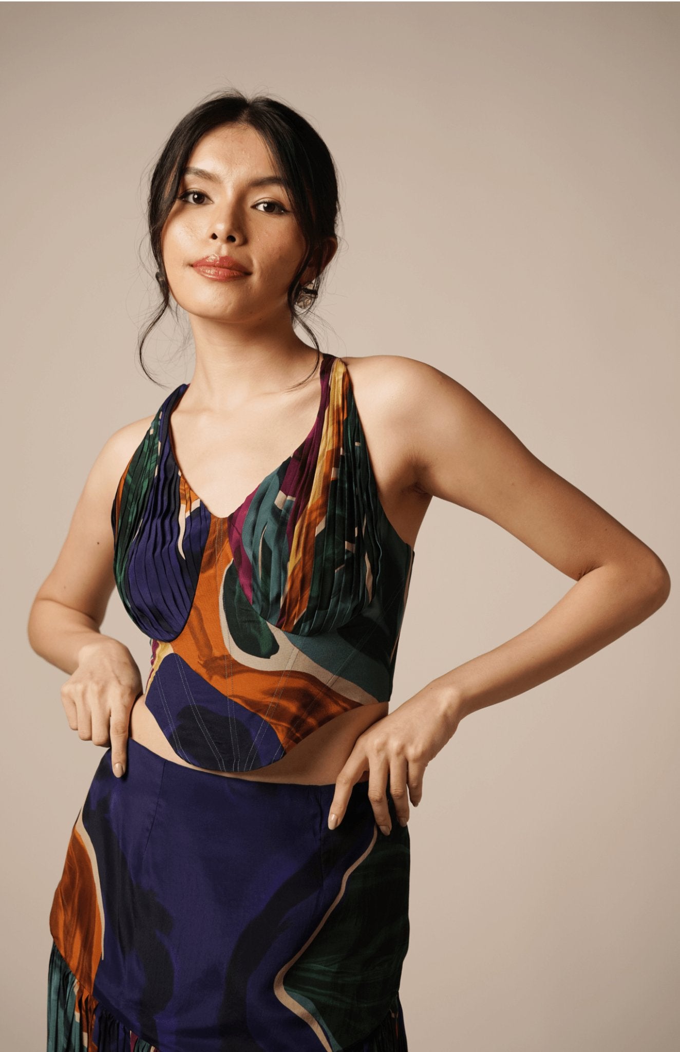 Umi Gathered Skirt - CiceroniSkirtsAdvait