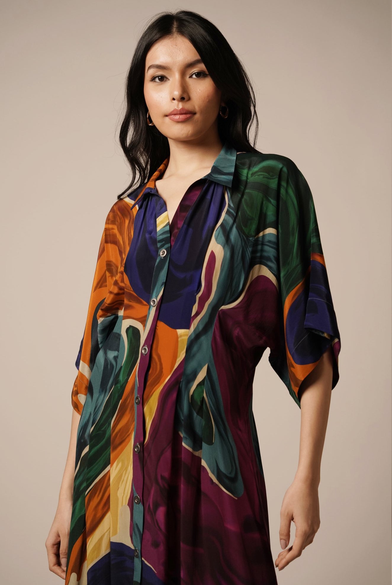 Umi Kimono Dress - CiceroniDressesAdvait