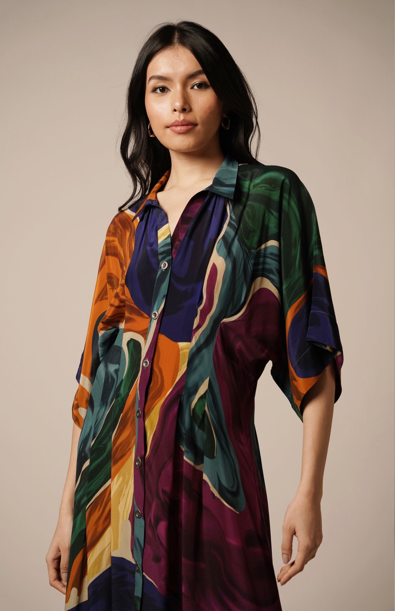 Umi Kimono Dress - CiceroniDressesAdvait