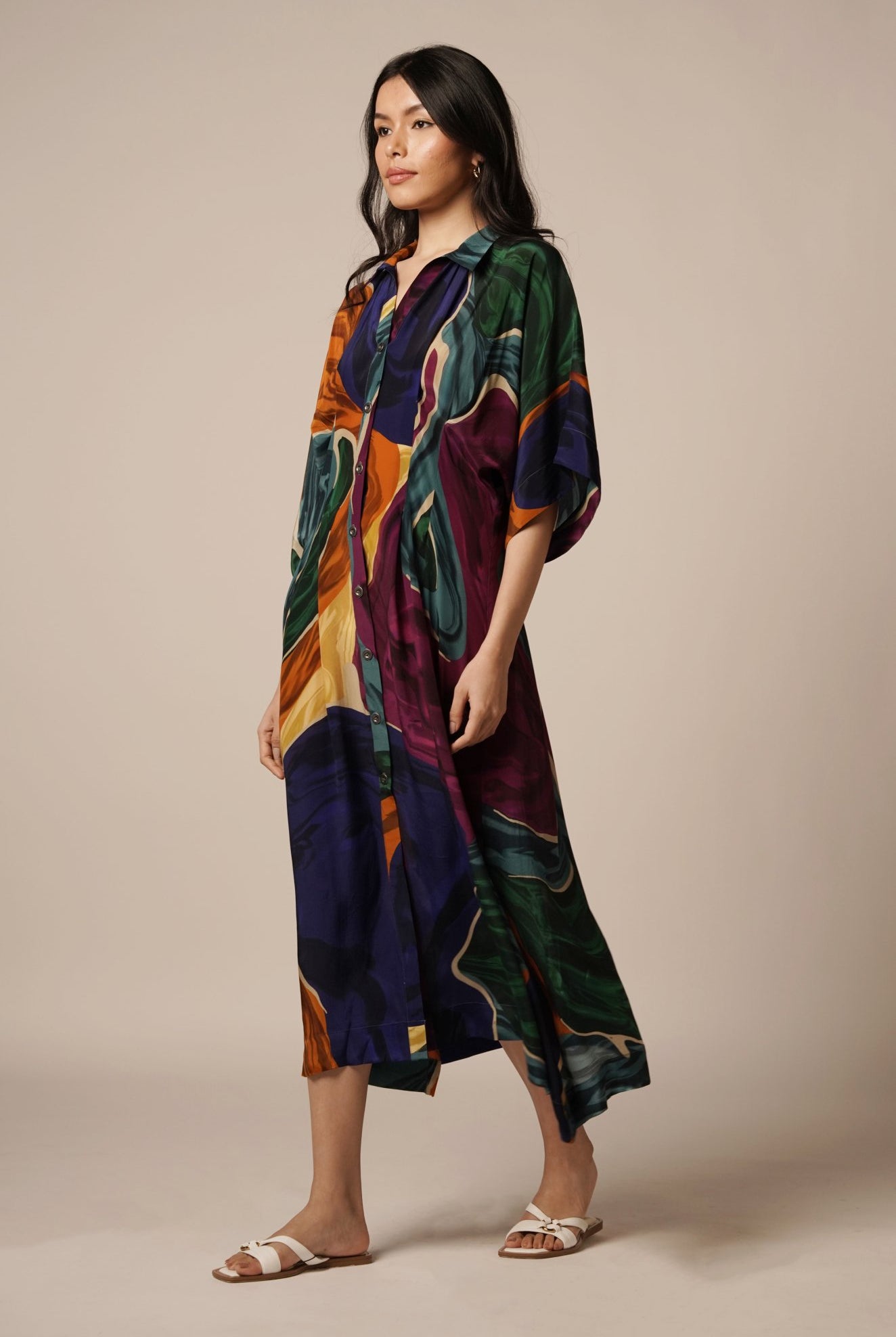 Umi Kimono Dress - CiceroniDressesAdvait