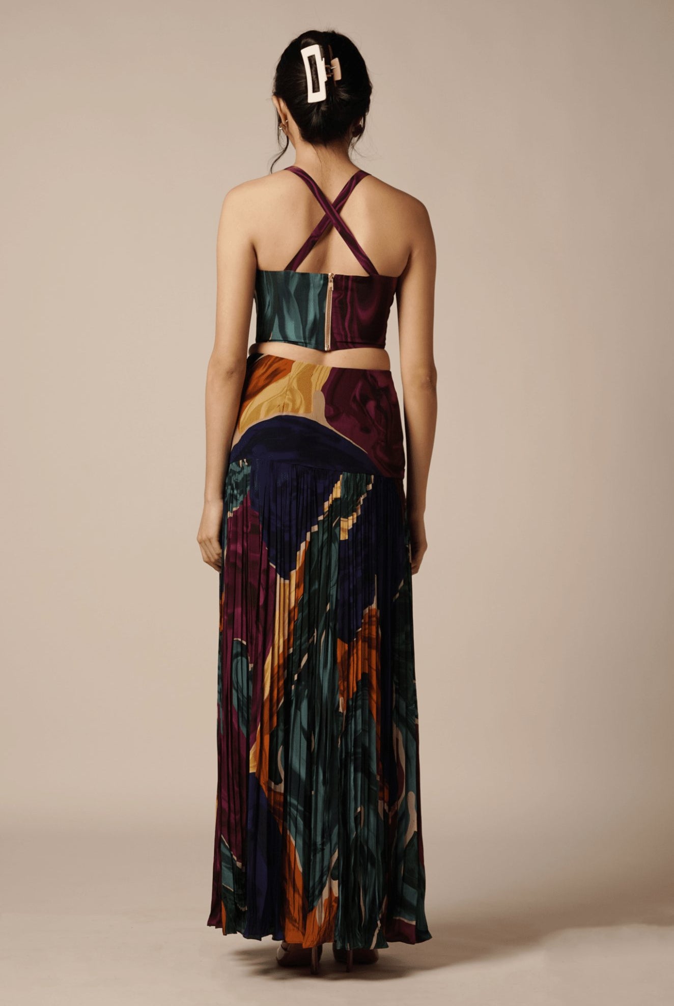 Umi Pleated Corset - CiceroniCorsetAdvait