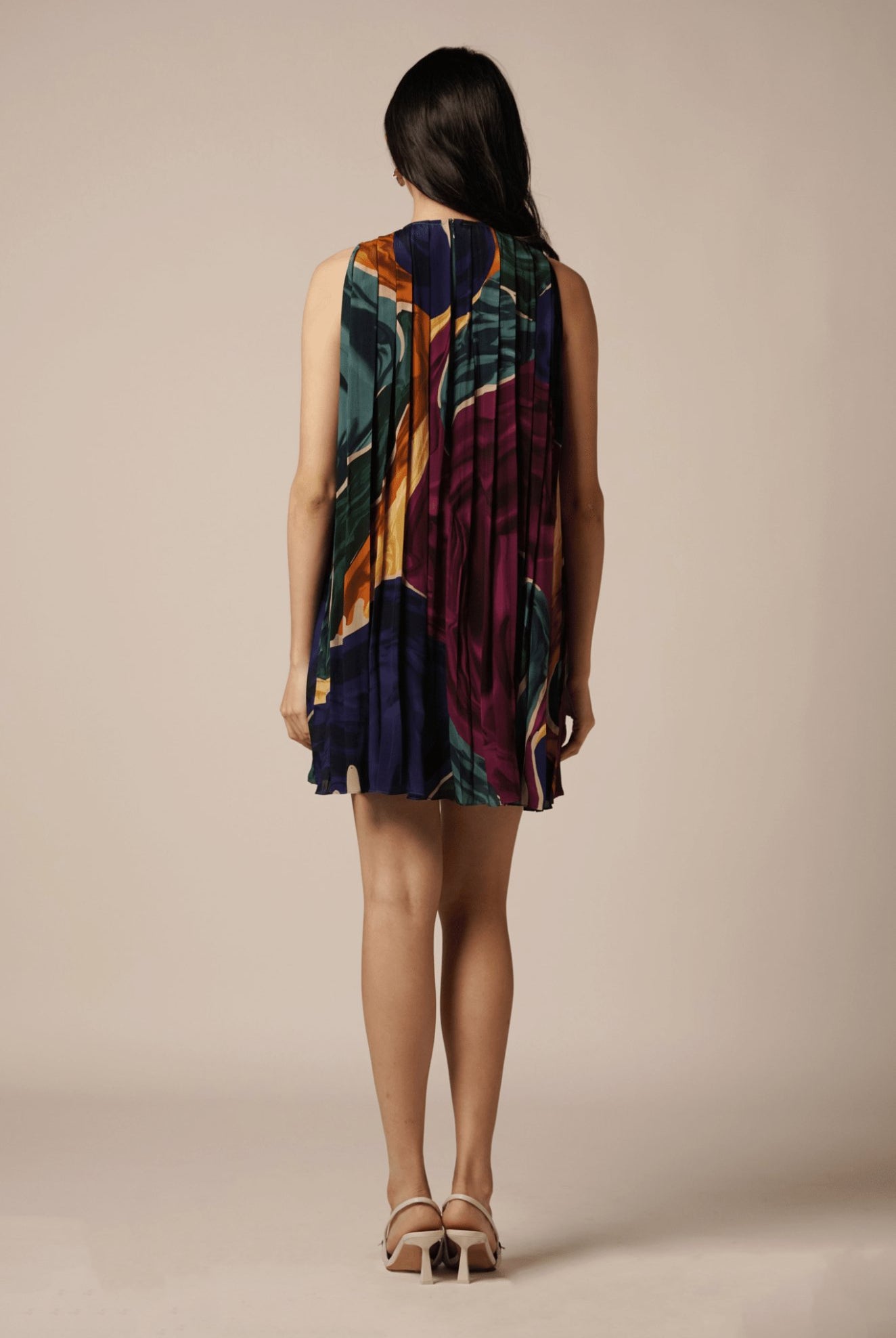 Umi Pleated Dress - CiceroniDressesAdvait