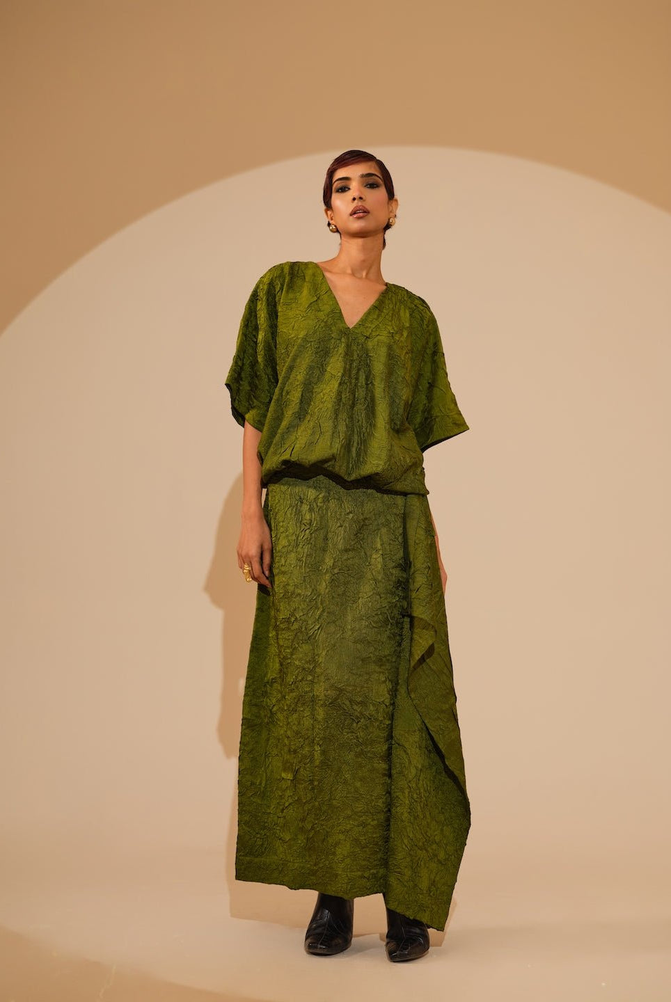 Unfold Dress - Jade Green - CiceroniDressesStoique