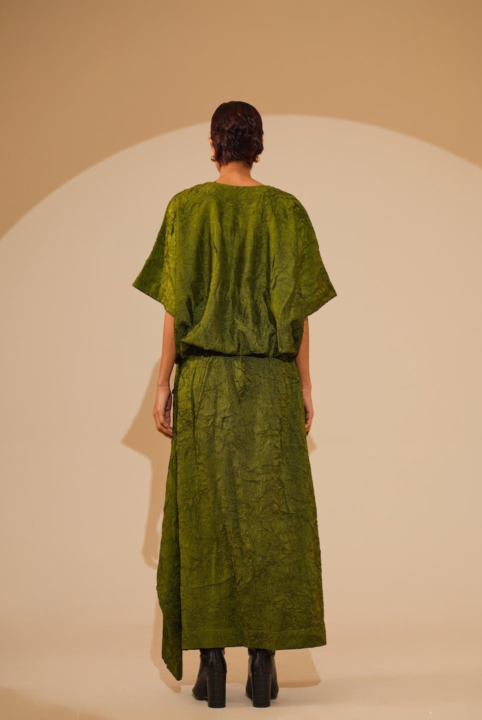 Unfold Dress - Jade Green - CiceroniDressesStoique