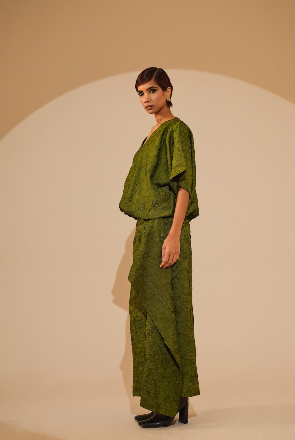 Unfold Dress - Jade Green - CiceroniDressesStoique