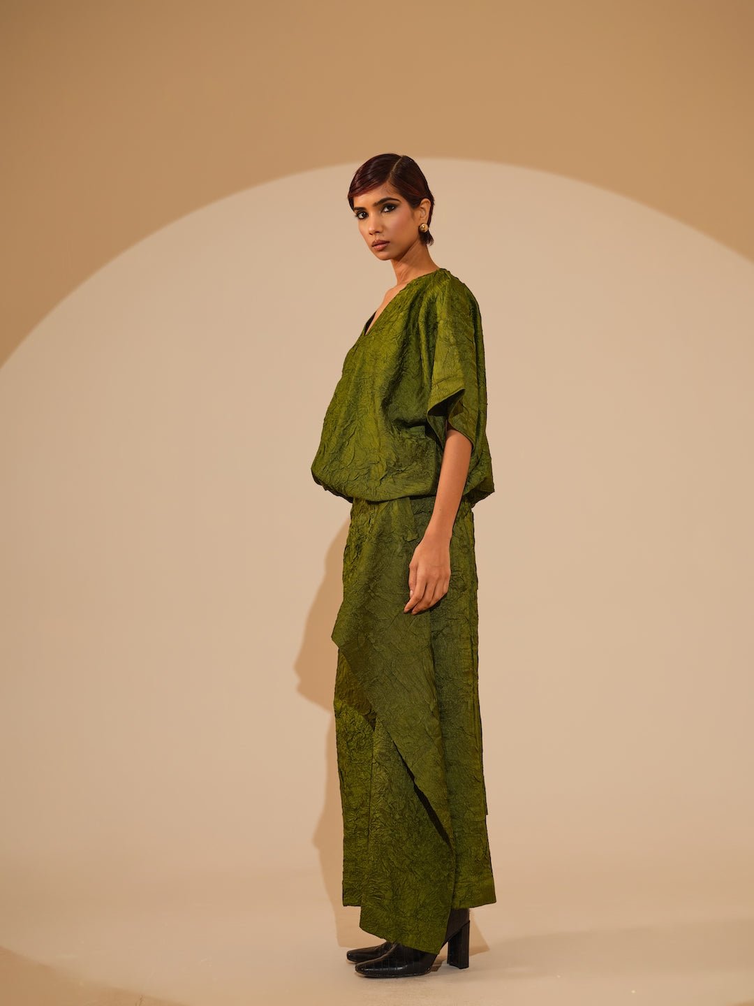 Unfold Dress - Jade Green - CiceroniDressesStoique