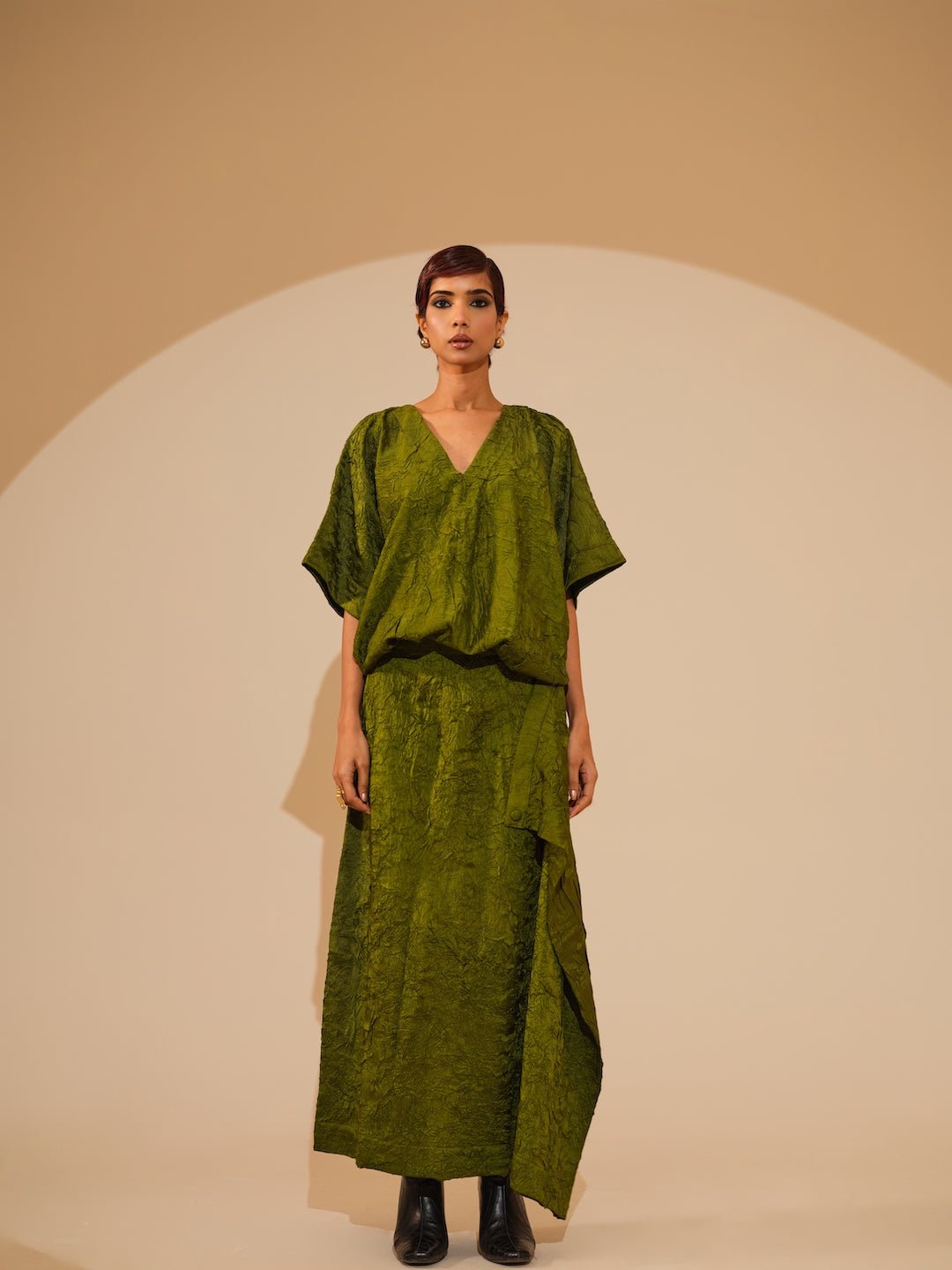 Unfold Dress - Jade Green - CiceroniDressesStoique