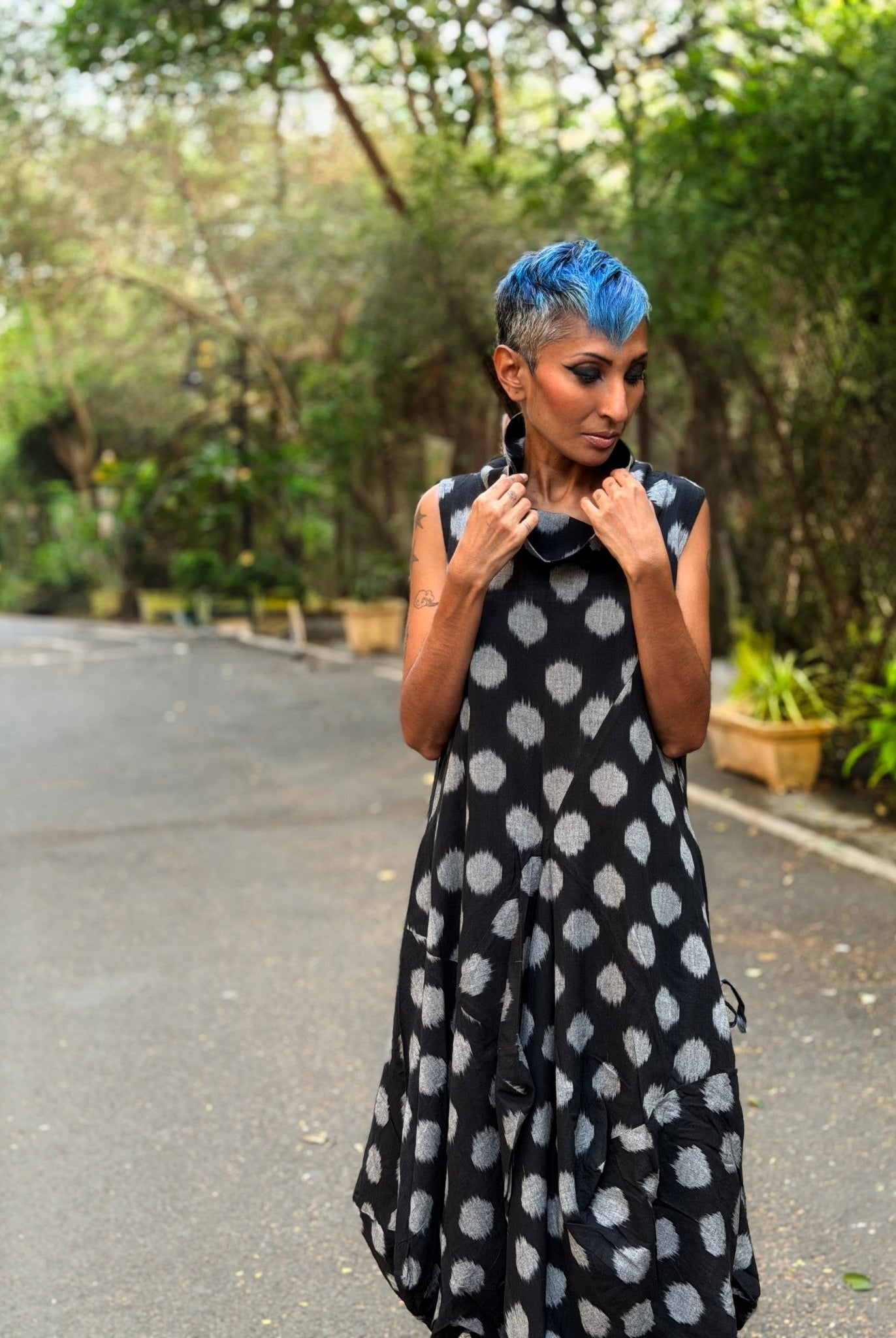 Unruly High Neck Dress - CiceroniDressesChiu