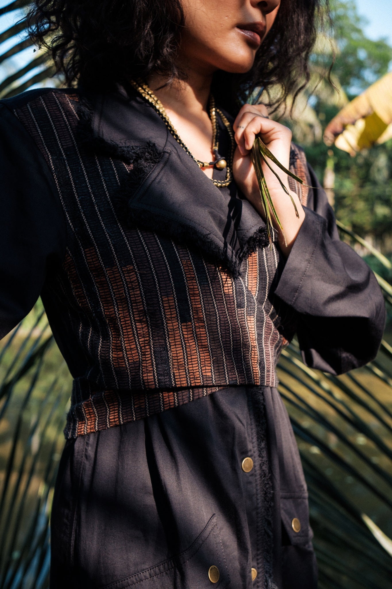 Upcycled Copenhagen Trench - Black Copper - CiceroniTrench CoatThe Terra Tribe