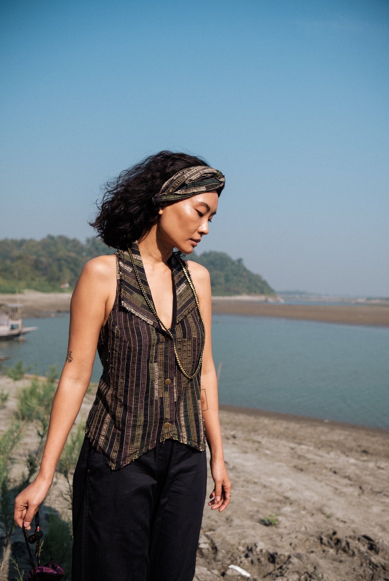 Upcycled Country Vest - Copper - CiceroniVestThe Terra Tribe