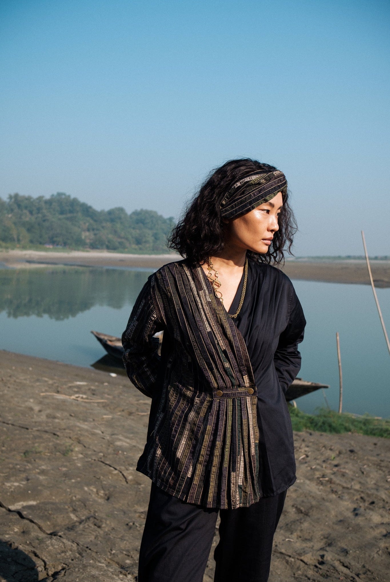 Upcycled Florence Top - Green - CiceroniTopsThe Terra Tribe