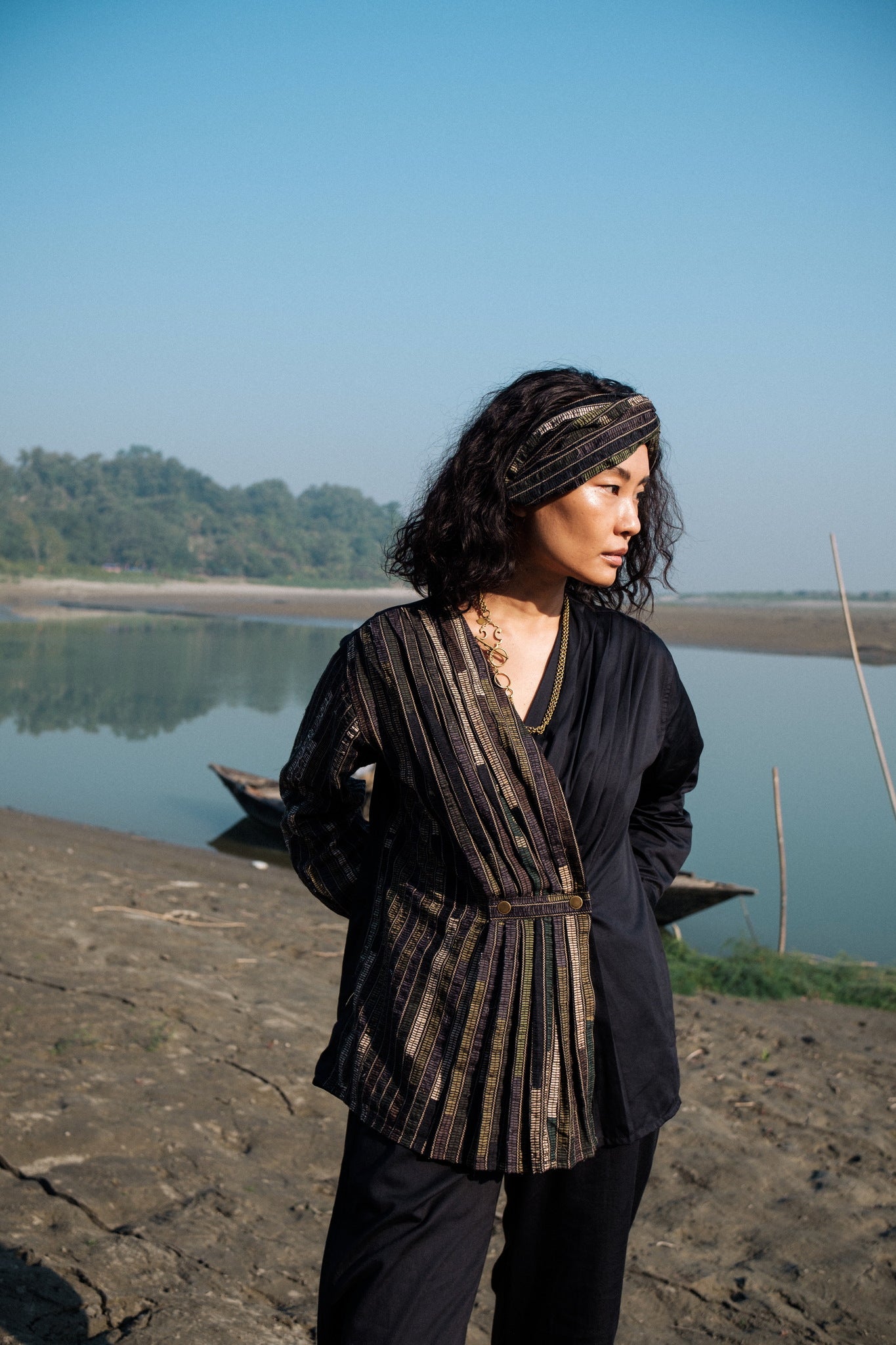 Upcycled Florence Top - Green - CiceroniTopsThe Terra Tribe