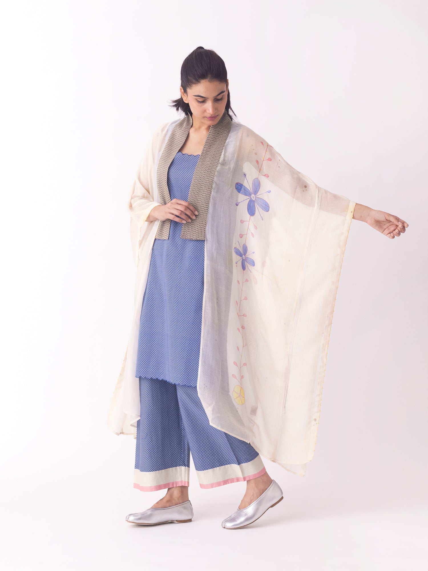 Urara Overlay with Slip - CiceroniJacketsShades of India