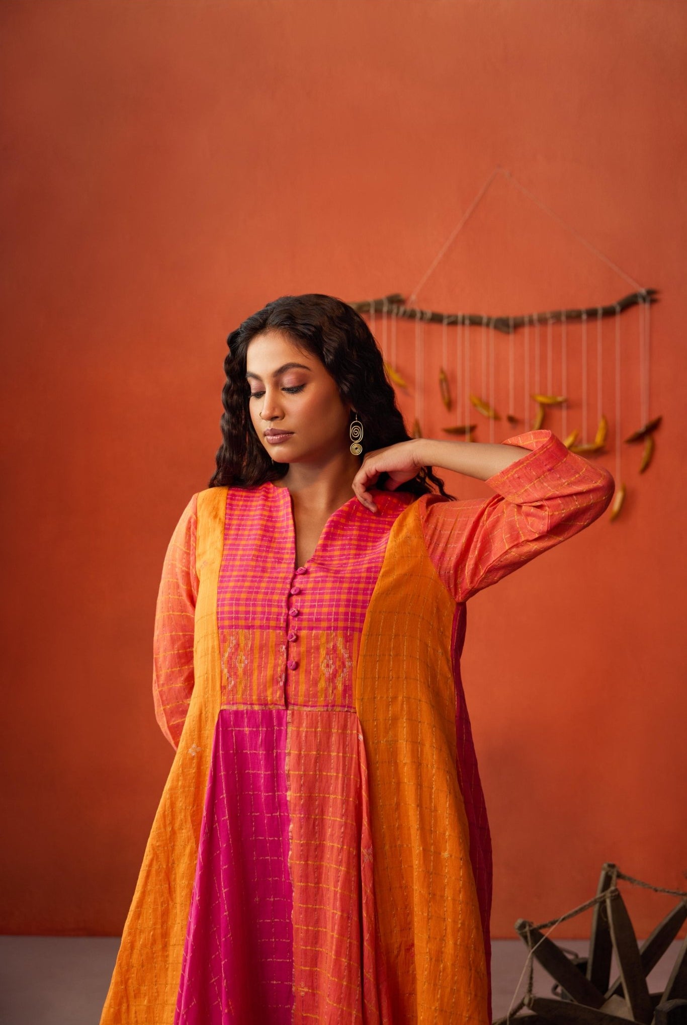 Usha Co-ord Set - CiceroniKurta Set, Everyday WearGulmohar Calcutta