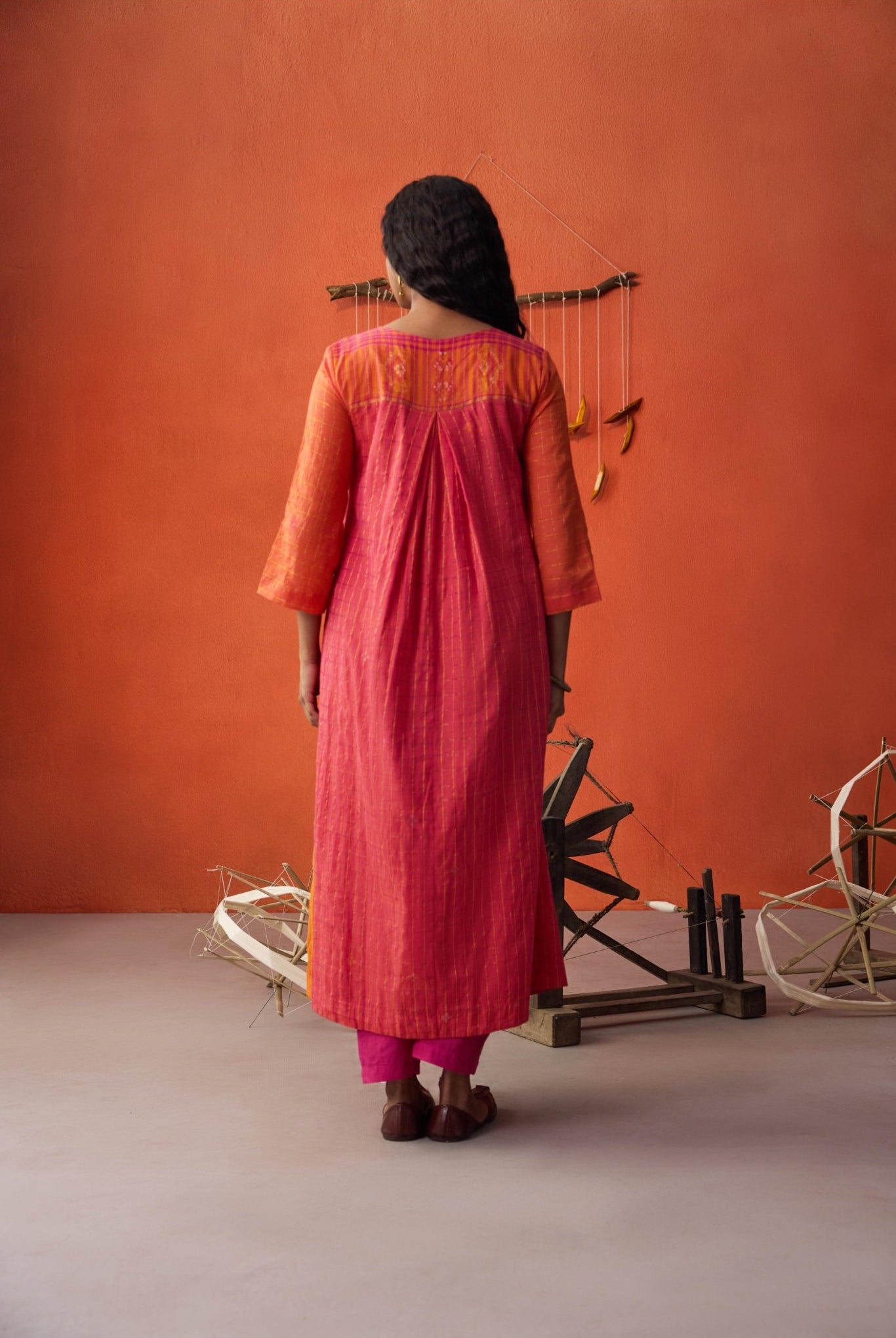 Usha Co-ord Set - CiceroniKurta Set, Everyday WearGulmohar Calcutta