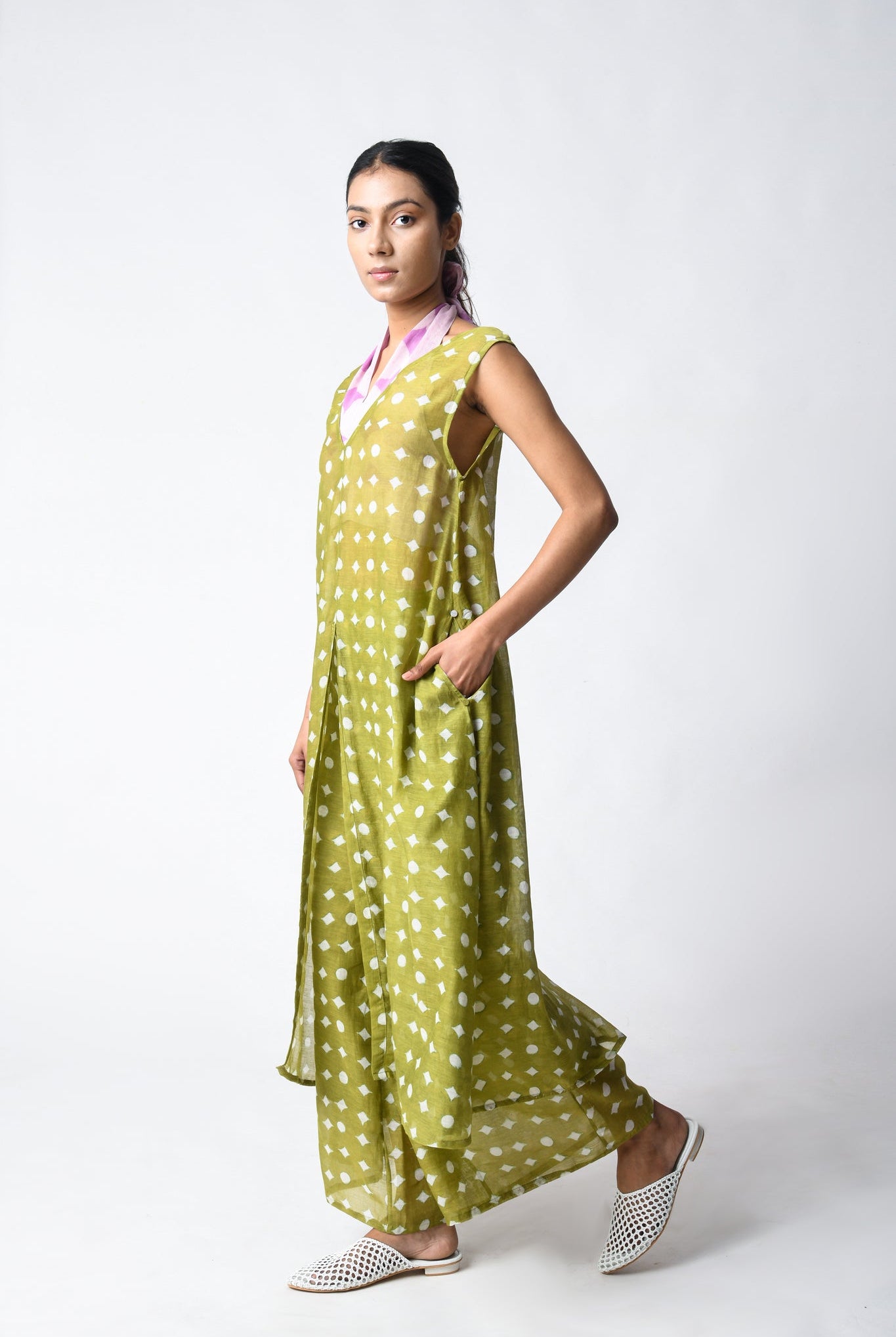 V - Tunic Henna Set - CiceroniKurta Set, Everyday WearJayati Goenka