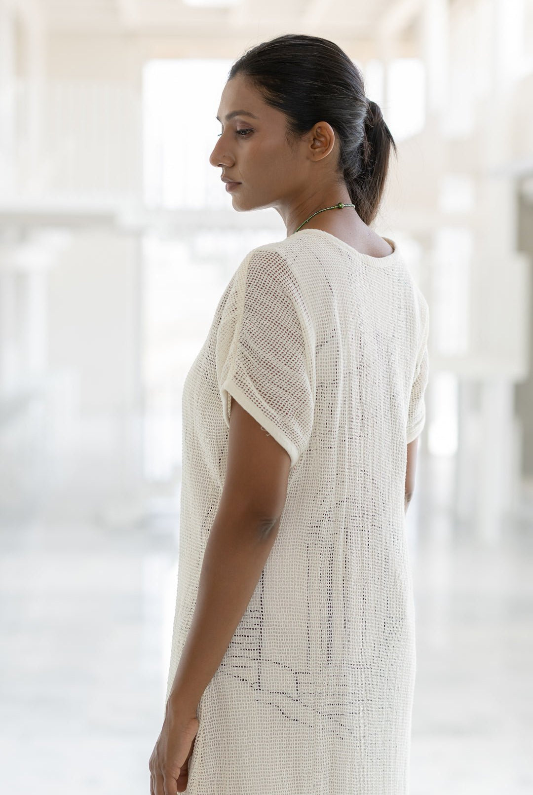 Vanilla Mesh Dress with Vistas Slip - CiceroniDressesSilai Studio