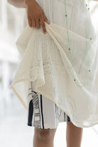 Vanilla Mesh Dress with Vistas Slip - CiceroniDressesSilai Studio