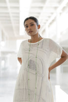 Vanilla Mesh Dress with Vistas Slip - CiceroniDressesSilai Studio