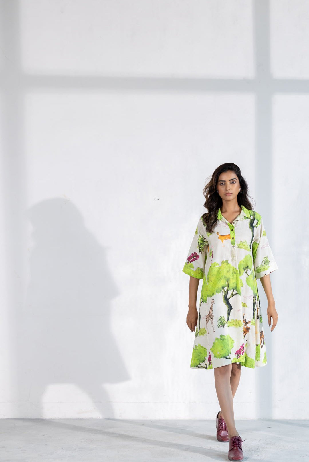 Verdant Safari Dress - CiceroniShirt DressSilai Studio