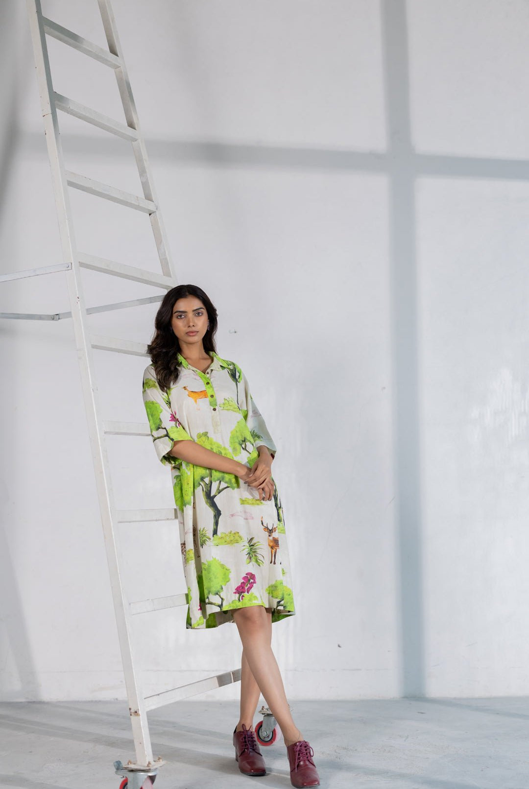 Verdant Safari Dress - CiceroniShirt DressSilai Studio