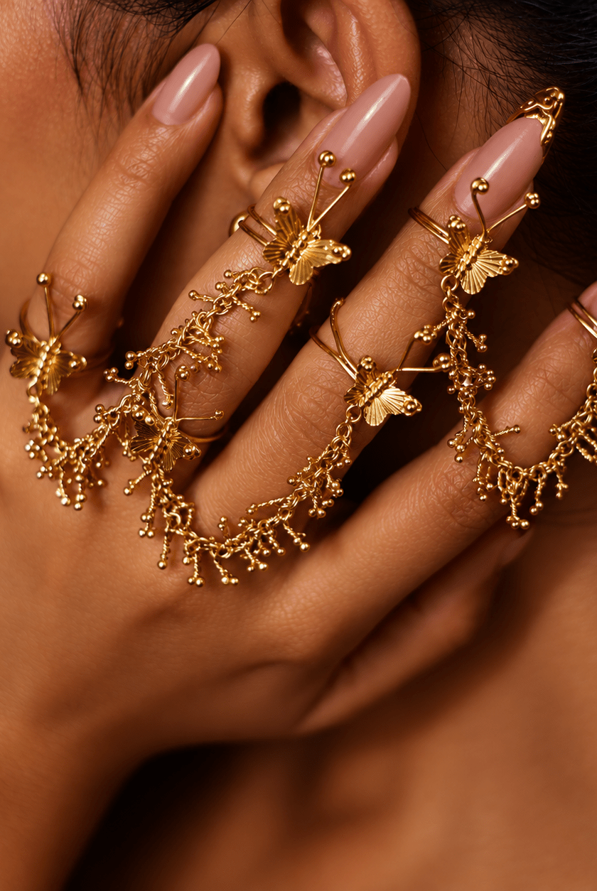 Vinewings Nail Ring Model - CiceroniNail RingKalon Art Jewellery