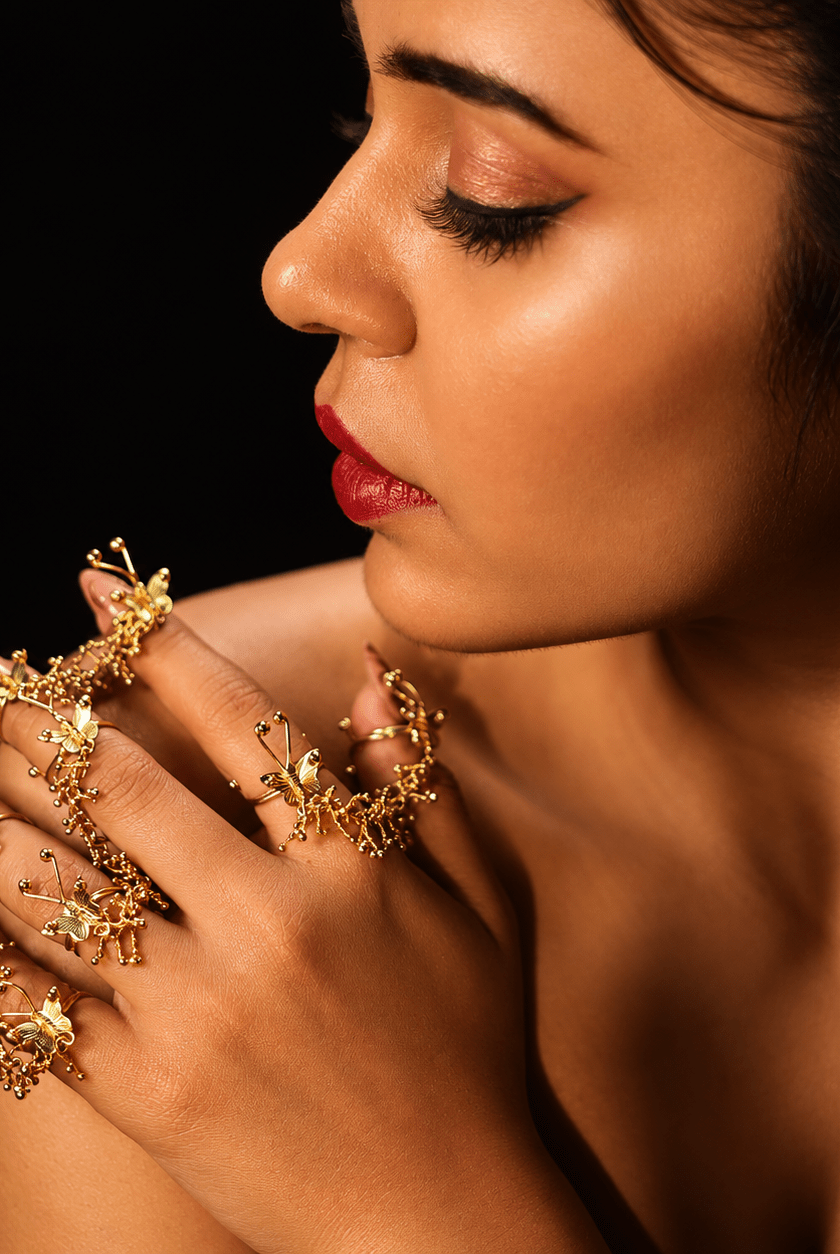 Vinewings Nail Ring Model - CiceroniNail RingKalon Art Jewellery
