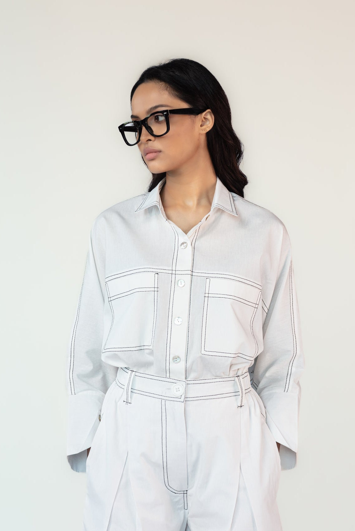 Vintage Bloom White Shirt - CiceroniWomen ShirtsOtouto