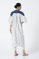 Vintage Tunic - Blue - CiceroniKurtaThe Kaatn Trail